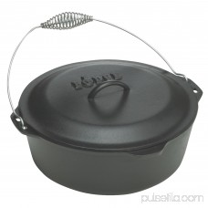 Lodge 7 Quart Cast Iron Dutch Oven With Iron Cover L10DO3 000933478